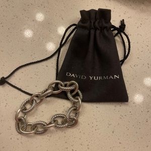 David Yurman large oval link bracelet